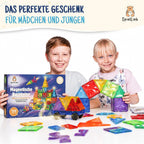Magnetische Bausteine als Geschenk für Mädchen und Jungen ab 3 Jahren
